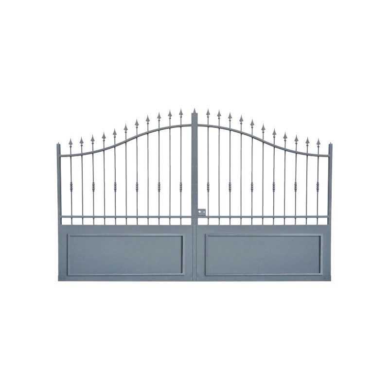 Portail Aluminium, portail maison en aluminium, cloture maison Modèle A1C