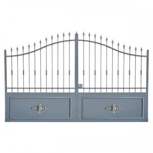 Portail Aluminium Modèle A1RC, ce portail aluminium clôture votre maison