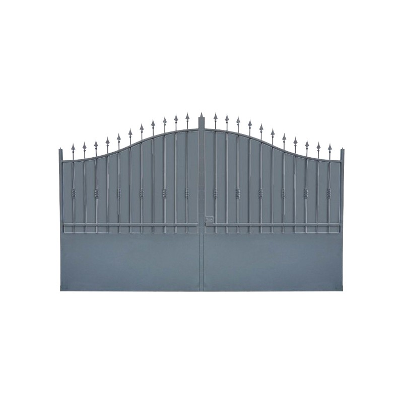 Portail Aluminium Modèle A1T, ce portail aluminium clôture votre habitation efficacement