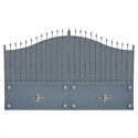 Portail Aluminium Modèle A1TR, le portail aluminium très résistant, clôture votre habitation