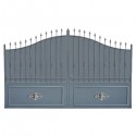 Portail Aluminium Modèle A1TRC, clôture de votre habitaiton avec ce portail aluminium très résistant
