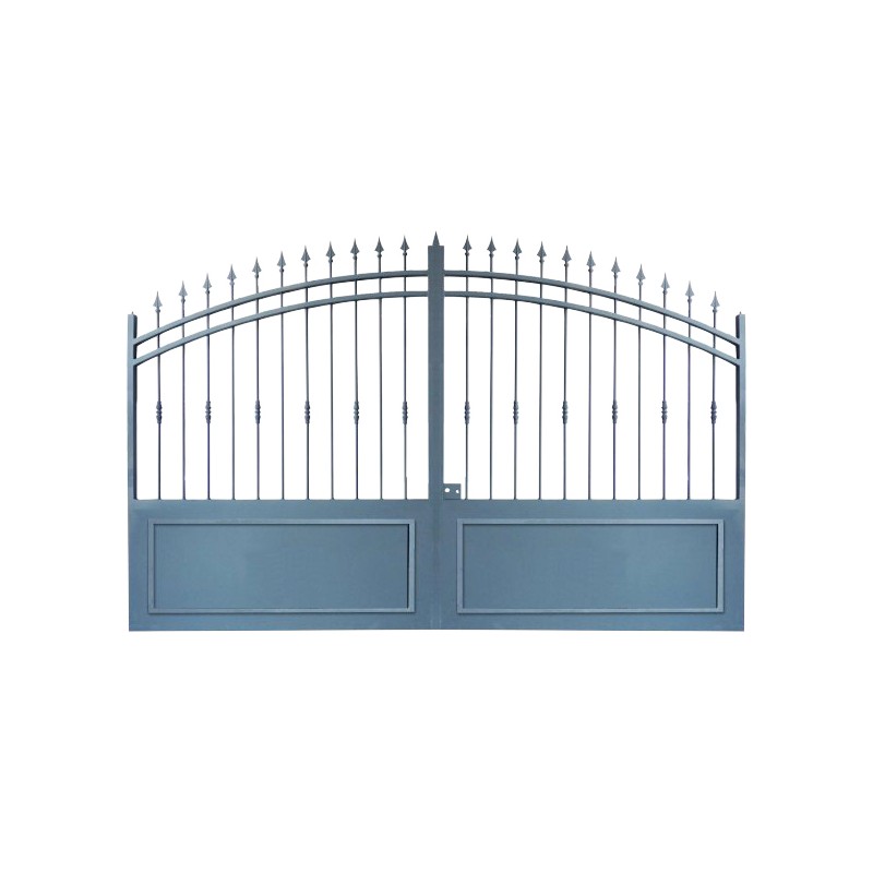 Portail Aluminium, ce portail aluminium cloture votre maison et jardin Modèle A2C