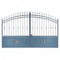 Portail Aluminium Modèle A2RC, ce portail clôture efficacement voter jardin et clôture cotre maison