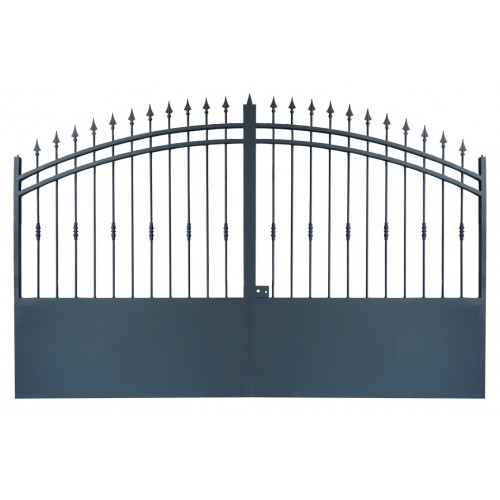 Portail cloture en fer, portail en fer coulissant et portail en fer battant portail métallique, portails en métal